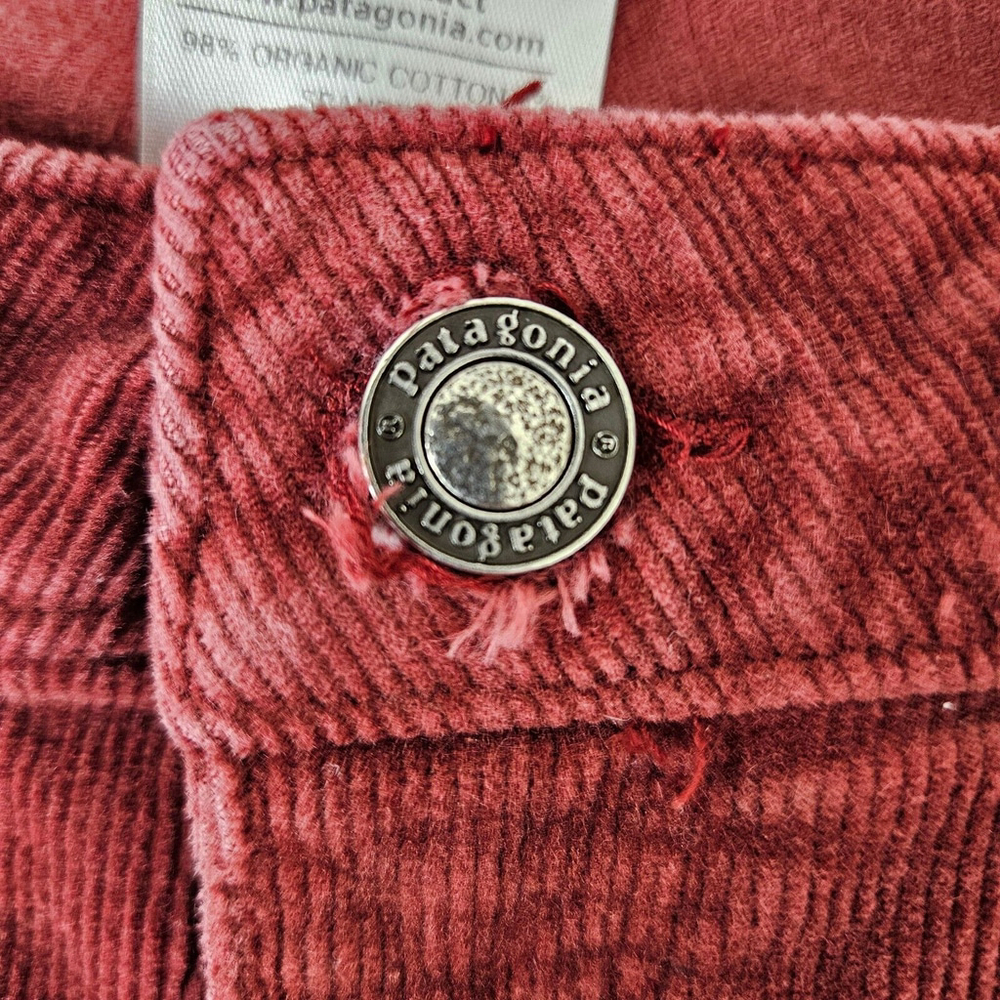 Patagonia Womens Organic Cotton Fitted Corduroy Pants Size 30 Stretch Gorpcore - Picture 12 of 16